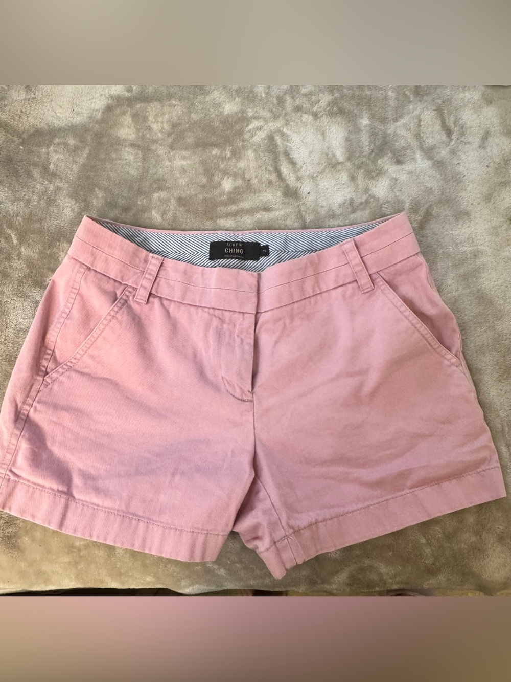 J. Crew Pink Chino Bermuda Shorts